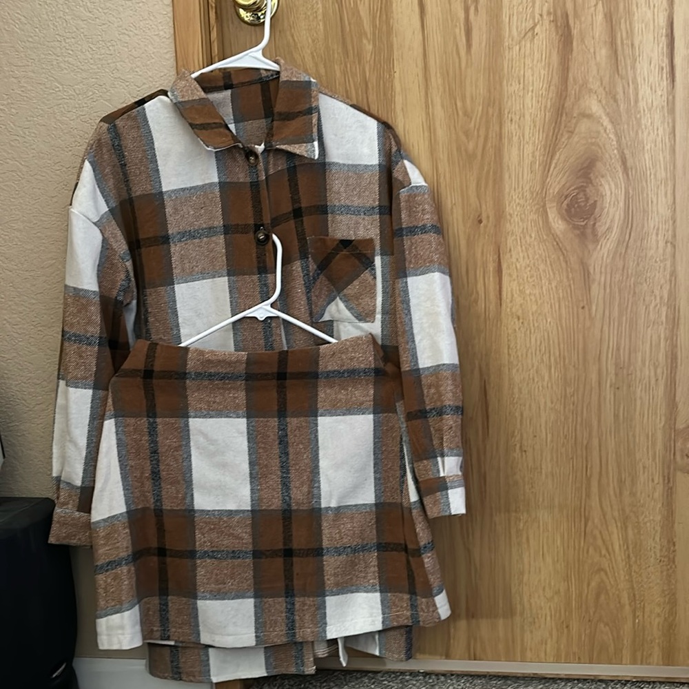 jacket and skirt set